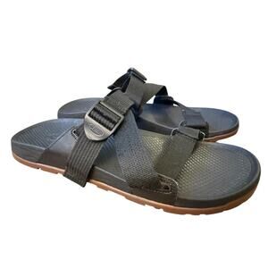 Chaco Lowdown Slide Sandal Black Men size 10